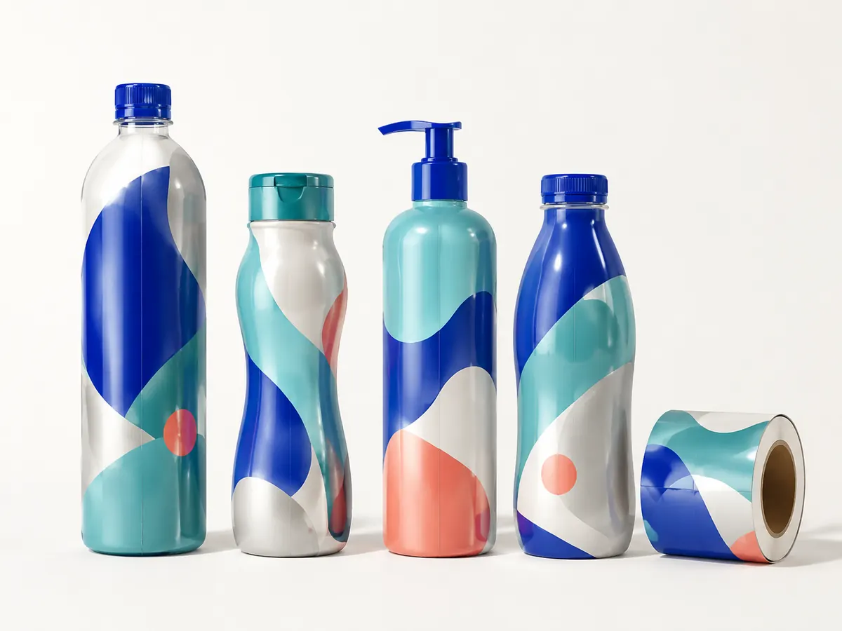 Custom full-body shrink sleeve label range