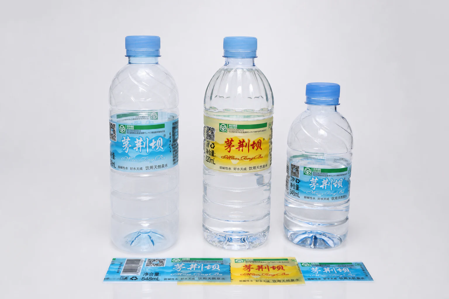 BOPP roll-fed bottle labels