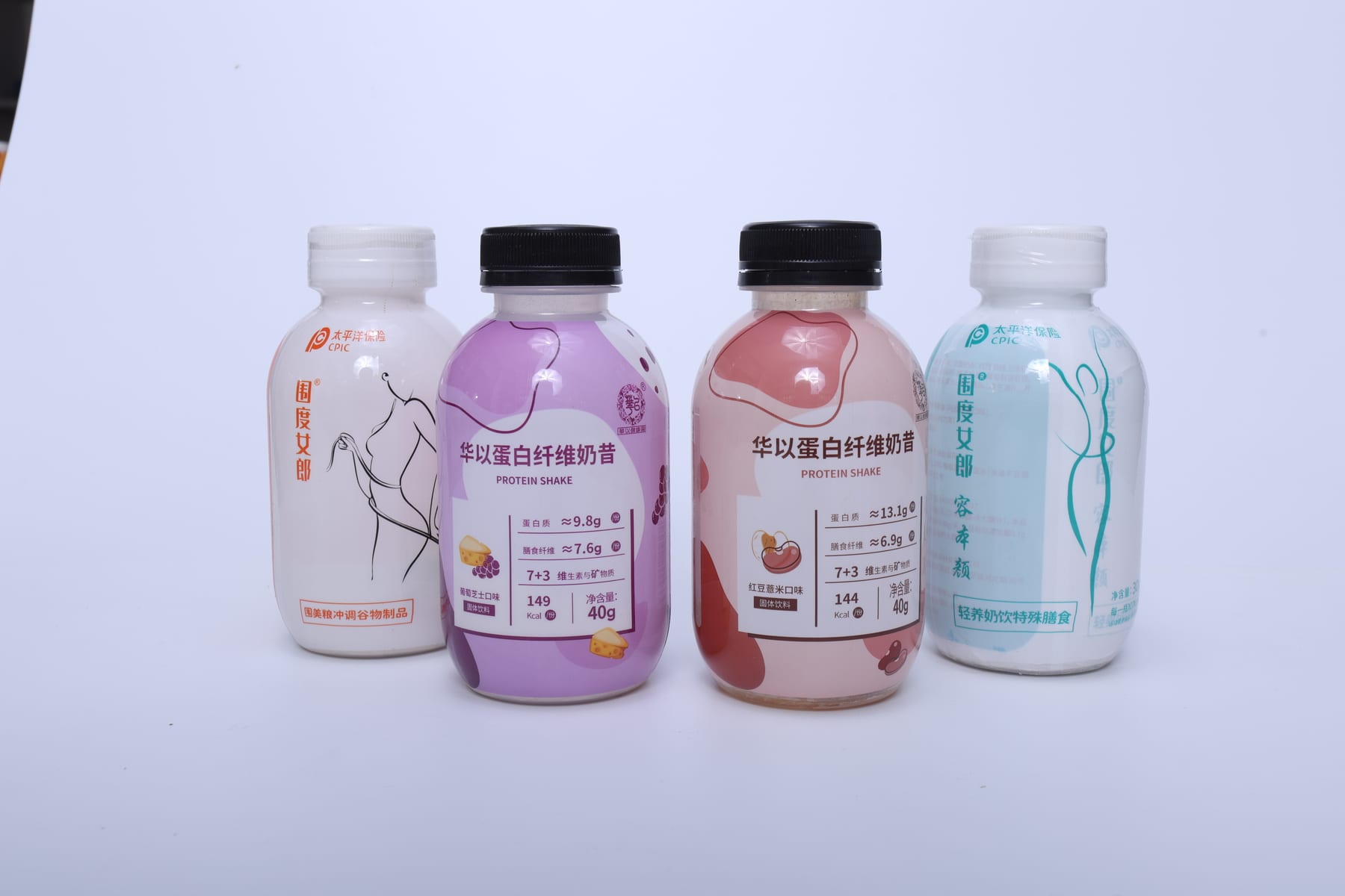 Nutrition product shrink sleeve labels
